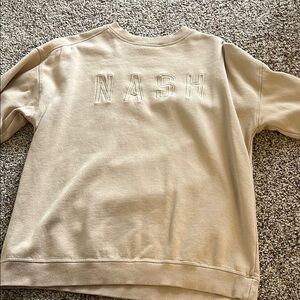 Beige 'NASH' Sweatshirt